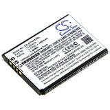 Battery for Alcatel OT-1046D TLi004FA 3.7V Li-ion 400mAh / 1.48Wh