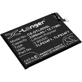 Battery for Alcatel Alcatel 3 2019  TLP034F1, TLP034F7 3.85V Li-Polymer 3300mAh 