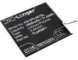 Battery for Blackberry DTEK60 DT60BATT, TLp030F1, TLp030F2 3.84V Li-Polymer 3000
