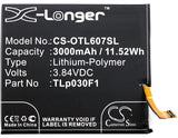 Battery for Alcatel Idol 4s Dual Sim CAC3000020C1, CAC3000028C2, TLp030F1, TLp03