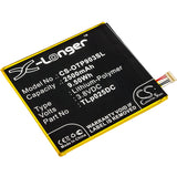 Battery for Alcatel Pixi 4 6.0 TLp025D2, TLp025DC 3.8V Li-Polymer 2500mAh / 9.50