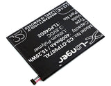 Battery for Alcatel One Touch Pixi 3 7 TLP040D2 3.8V Li-Polymer 4000mAh / 15.20W