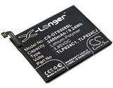 Battery for Optus X Sleek TLP024C1 3.85V Li-Polymer 2400mAh / 9.24Wh