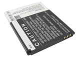 Battery for TCL S606 CAB1500008C1, TLiB4AD 3.7V Li-ion 1500mAh / 5.55Wh