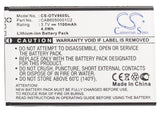 Battery for Vodafone Smart II CAB6050000C1, CAB6050001C2 3.7V Li-ion 1100mAh / 4
