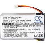 Battery for Infant Optics DXR-8 DXR8RLB 3.7V Li-Polymer 1150mAh / 4.26Wh