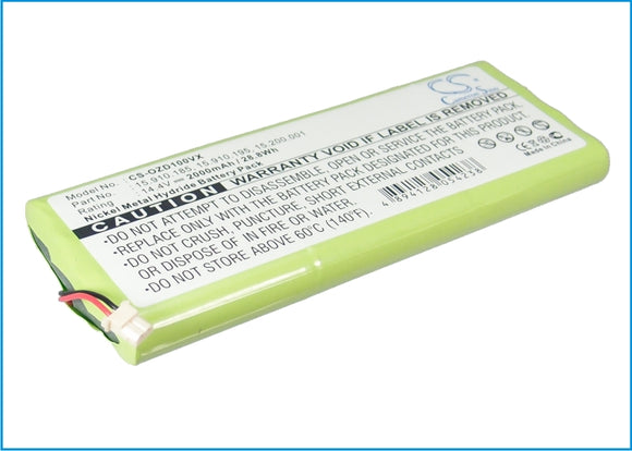 Battery for Ozroll ODS Controller 15.200.001, 15.910.185, 15.910.195 14.4V Ni-MH
