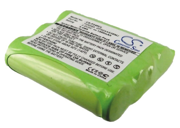 Battery for V TECH V2656 80-5071-00-00 3.6V Ni-MH 1500mAh / 5.4Wh