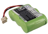 Battery for GE 52126 AN8526, BT10 3.6V Ni-MH 600mAh / 2.16Wh