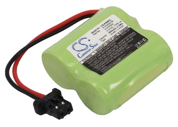 Battery for GE PCH0 PCH0 2.4V Ni-MH 600mAh / 1.44Wh