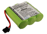 Battery for Panasonic M240 HHR-P401, HHR-P401A, PQKK10093, TYPE 16 3.6V Ni-MH 12
