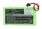 Battery for Panasonic KX-TG2000B Backup P-P507, P-P507A, P-P507A/BA1, PQP50AA61,