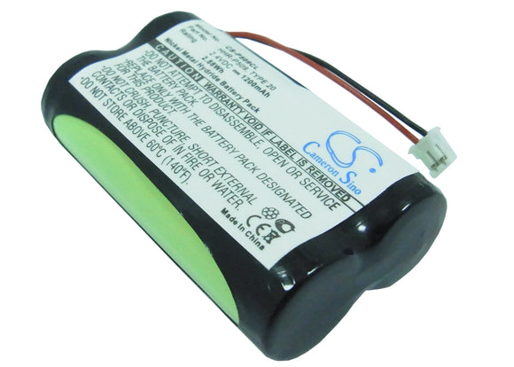 Battery for GP 60AAS3BMX 2.4V Ni-MH 1200mAh / 2.88Wh