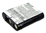 Battery for Sanyo GES-PCF10 3.6V Ni-MH 850mAh