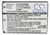 Battery for Toshiba Camileo X200 PA3985, PA3985U-1BRS 3.7V Li-ion 1600mAh
