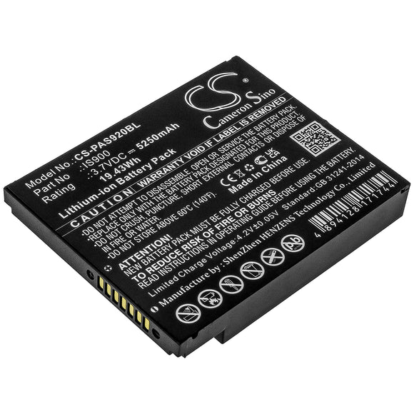 Battery for Pax A920 IS900 3.7V Li-ion 5250mAh / 19.43Wh
