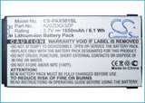 Battery for Philips X513 A20ZDO/3ZP, AB2000AWMC, AB2000FWML 3.7V Li-ion 1650mAh 