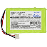 Battery for Brother P-Touch 7600VP BA-7000 8.4V Ni-MH 700mAh / 5.88Wh