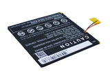 Battery for POSH Equal GY-288792PL, P7055 3.7V Li-Polymer 2600mAh / 9.62Wh
