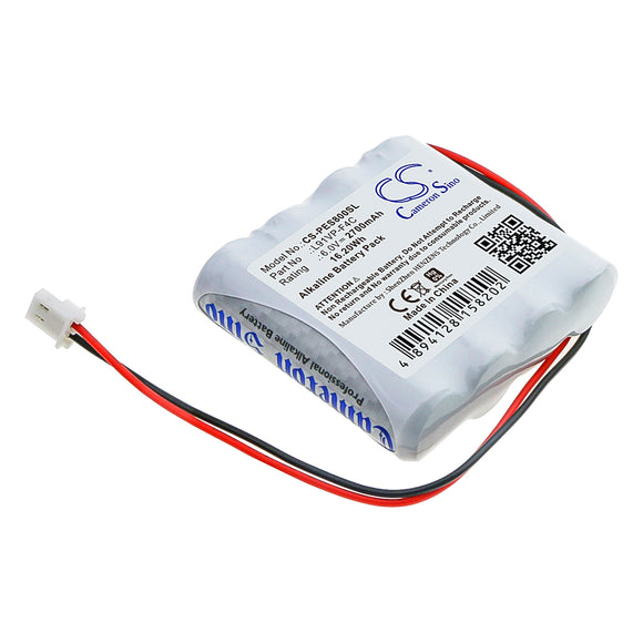 Battery for GP GPRHORW01018 GPRHORW01018 6.0V Alkaline 2700mAh / 16.20Wh
