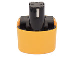 Battery for National EZ6582X-B EY9086, EY9086B, EY9182, EY9182B 9.6V Ni-MH 2100m