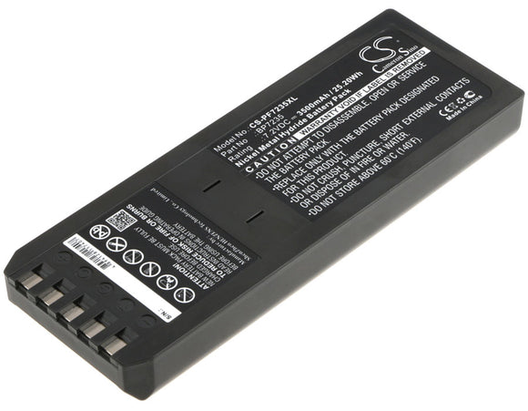 Battery for Fluke DSP-4000 116-066, 668225, BP7235 7.2V Ni-MH 3500mAh / 25.20Wh