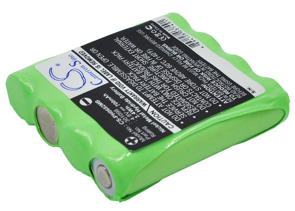 Battery for Philips CE0682 301098 4.8V Ni-MH 700mAh