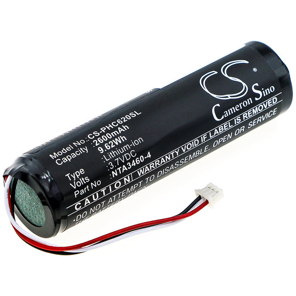 Battery for Philips Avent SCD833/26 NTA3459-4, NTA3460-4 3.7V Li-ion 2600mAh / 9