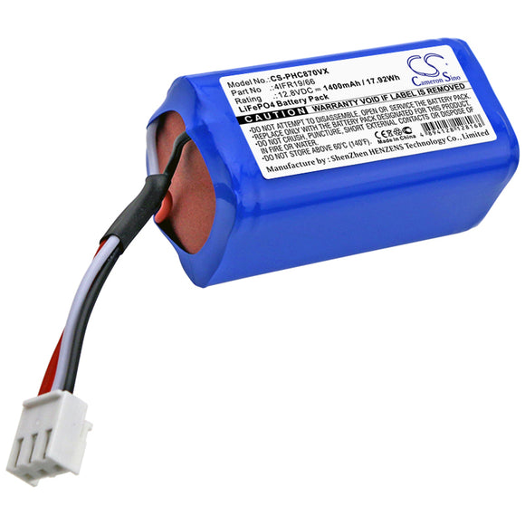 Battery for Severin Chill RB7025 4404048 12.8V LiFePO4 1400mAh / 17.92Wh