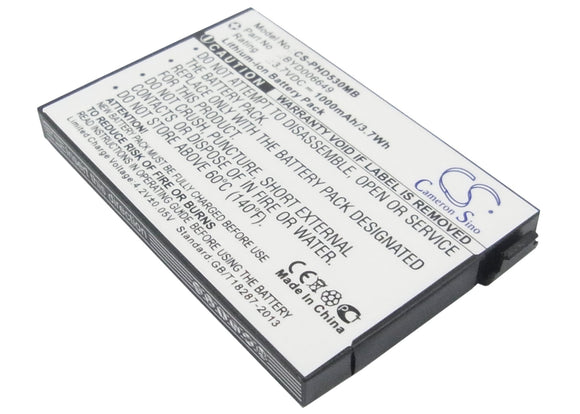 Battery for V-Tech VM341 BT298555 3.7V Li-ion 1000mAh / 3.70Wh