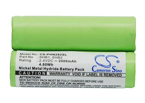 Battery for Remington R-TCT 2.4V Ni-MH 2000mAh / 4.80Wh – Fusion Battery