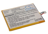 Battery for Philips CTW737NAY AB2400BWMC 3.7V Li-Polymer 2000mAh / 7.40Wh