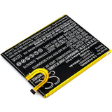 Battery for Philips Xenium CTX596 AB4000DWMT, AB4000DWMV 3.85V Li-Polymer 3900mA