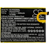 Battery for Philips Xenium X596 AB4000DWMT, AB4000DWMV 3.85V Li-Polymer 3900mAh 