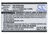 Battery for Philips X620 AB1530DWMC 3.7V Li-ion 1050mAh / 3.89Wh
