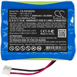 Battery for Peaktech P9020A 301-62-412 11.1V Li-ion 2600mAh / 28.86Wh