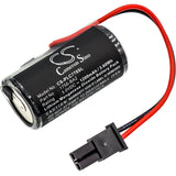 Battery for Allen Bradley (Series B) 5561 1756-BA2 3V Li-MnO2 1200mAh / 3.60Wh