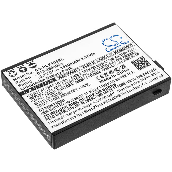 Battery for Plextalk PTP1  013-6564904 3.7V Li-ion 1500mAh / 5.55Wh