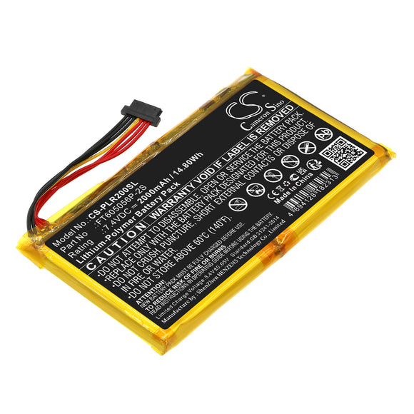 Battery for Polaroid Pop 2.0 FT605056P-2S 7.4V Li-Polymer 2000mAh / 14.80Wh