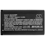 Battery for Panasonic Lumix DC-S1 DMW-BLJ31, DMW-BLJ31E 7.4V Li-ion 2200mAh / 16