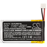 Battery for Plantronics Savi 8210 202555-01, 211425-01 3.7V Li-Polymer 510mAh / 