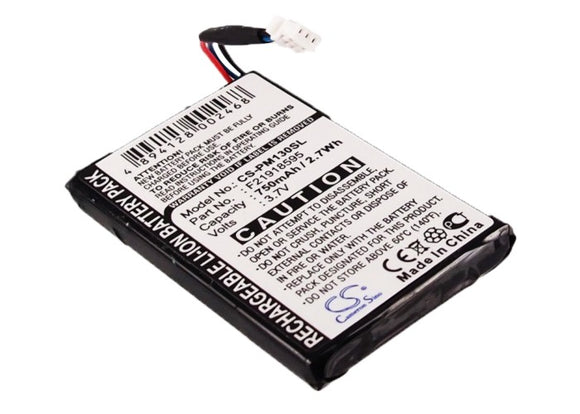 Battery for Palm M130 F21918595 3.7V Li-ion 750mAh / 2.78Wh