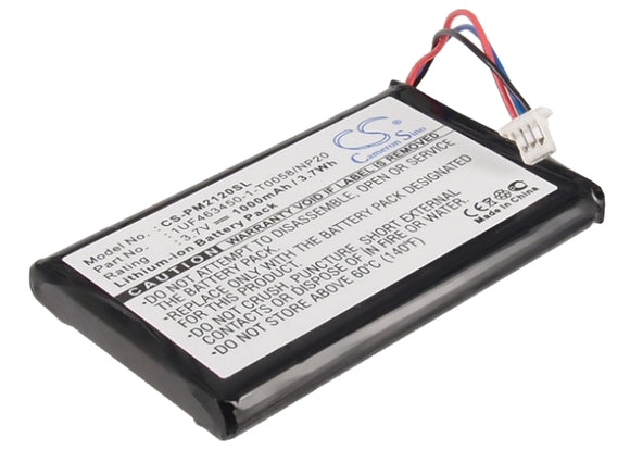 Battery for Pure M2120 02404-0013-00, 1UF463450-1-T0058/NP20 3.7V Li-ion 1000mAh