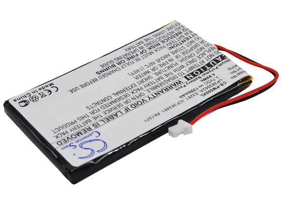 Battery for Palm M500 IA1TB12B1, ICF383461, LAB363562B, PA1371, S3261, UP383562A
