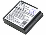 Battery for Polaroid iM1836 ZK10 3.7V Li-ion 1900mAh / 7.03Wh