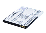 Battery for Prestigio MultiPhone 3350 Duo PAP3350 DUO 3.7V Li-ion 1300mAh / 4.81