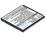 Battery for Prestigio MultiPhone 4040 Duo PAP4040 DUO 3.7V Li-ion 1500mAh / 5.55