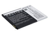 Battery for Prestigio MultiPhone 5501 Duo PAP5501 3.7V Li-ion 2000mAh / 7.40Wh