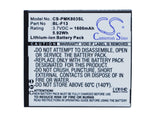 Battery for PHICOMM i803 BL-F13 3.7V Li-ion 1600mAh / 5.92Wh