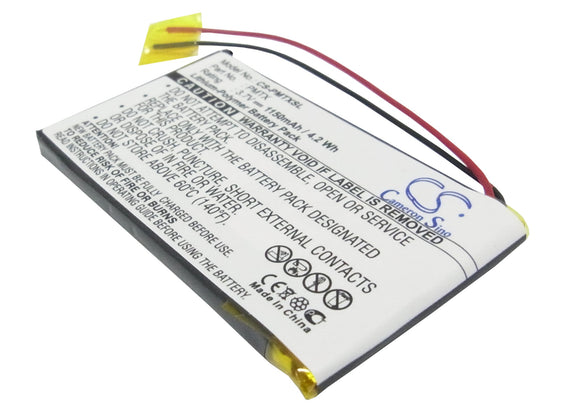 Battery for Palm Tungsten TX 3.7V Li-Polymer 1150mAh / 4.26Wh
